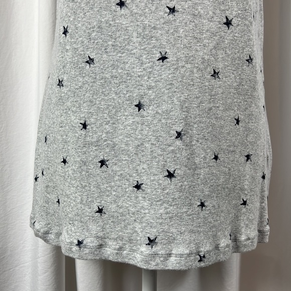 Sonoma XL Grey Stars Ribbed Tank - Picture 4 of 12